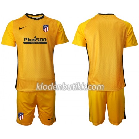 Atlético Madrid Keeper Barn draktsett 2020-2021 M002 Kortermet (+ Korte bukser)